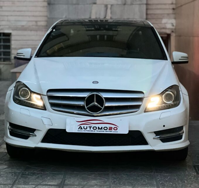 بنز C200 مدل 2013 سفید